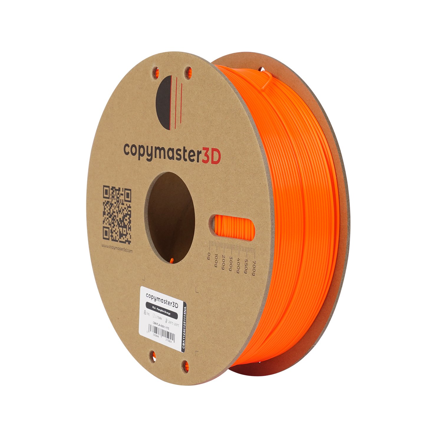 Copymaster3D PLA filament 1,75 mm 1 kg – narandžasti - Image 2