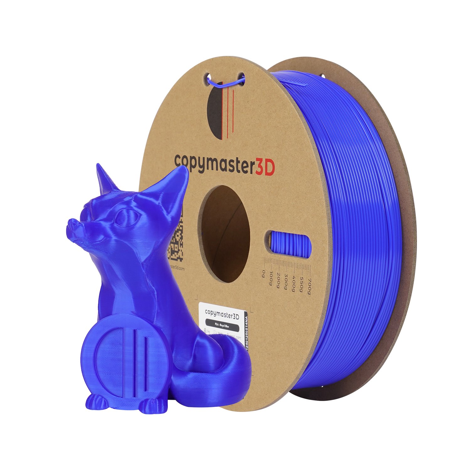 Copymaster3D PLA filament 1,75 mm 1 kg – kraljevsko plavi
