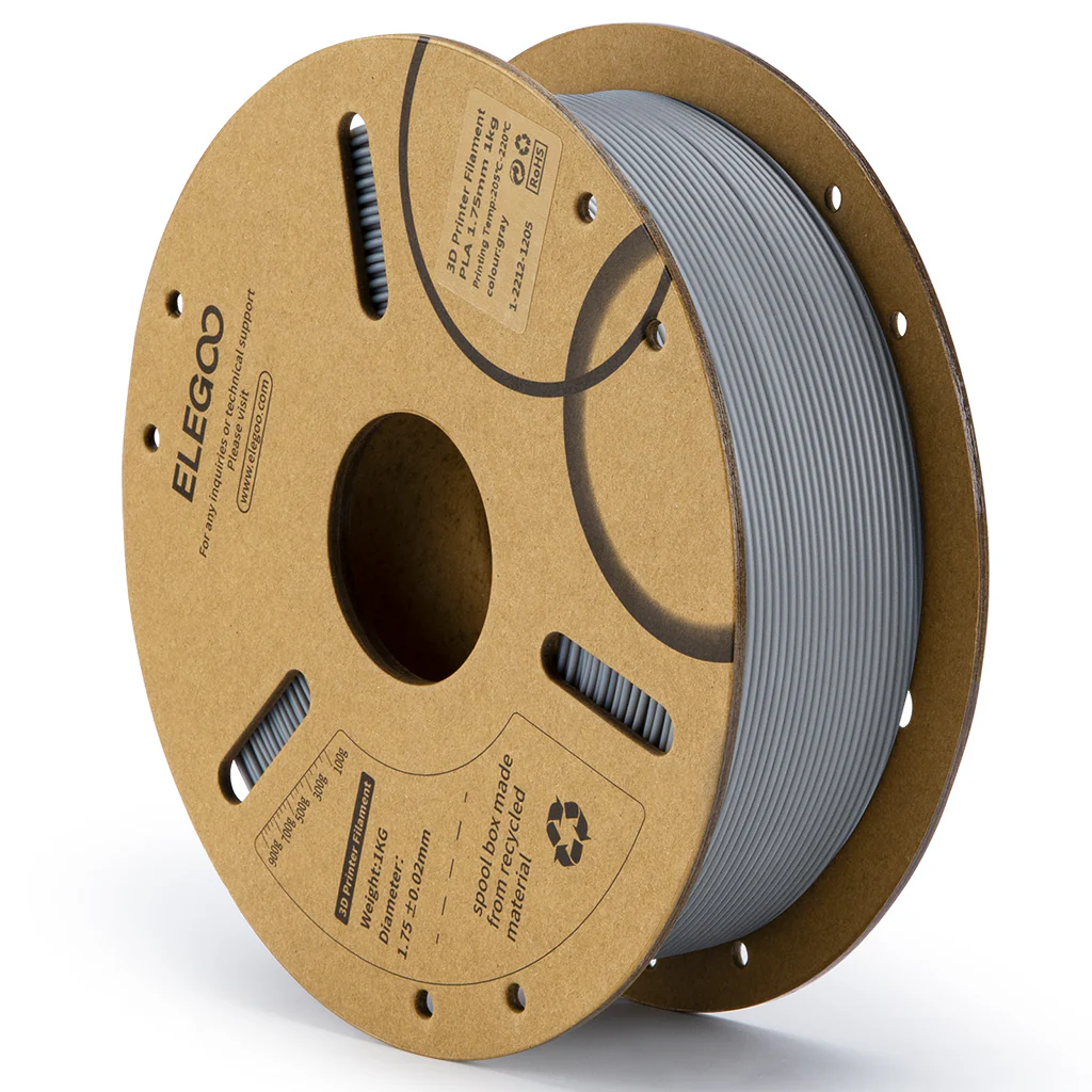 ELEGOO PLA filament 1,75 mm 1 kg – sivi