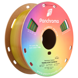 Panchroma™ PLA Gradient Rainbows filament 1,75 mm 1 kg – Translucent Rainbow