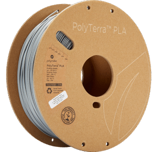 Polymaker PolyTerra PLA filament 1,75 mm 1 kg – fosilno sivi