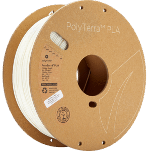 Polymaker PolyTerra PLA filament 1,75 mm 1 kg – pamučno bijeli