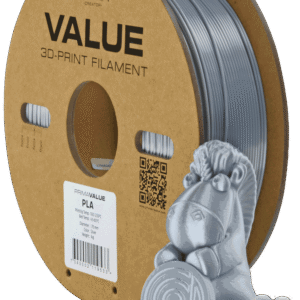PrimaCreator PrimaValue PLA+ filament 1,75 mm 1 kg – srebrni