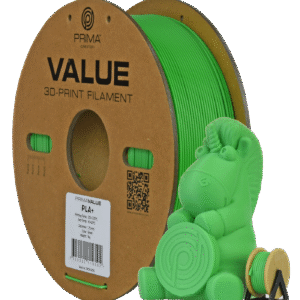 PrimaCreator PrimaValue PLA+ filament 1,75 mm 1 kg – zeleni