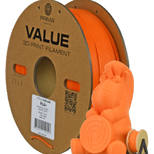PrimaCreator PrimaValue PLA+ filament 1,75 mm 1 kg – narandžasti