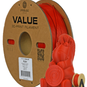 PrimaCreator PrimaValue PLA+ filament 1,75 mm 1 kg – crveni