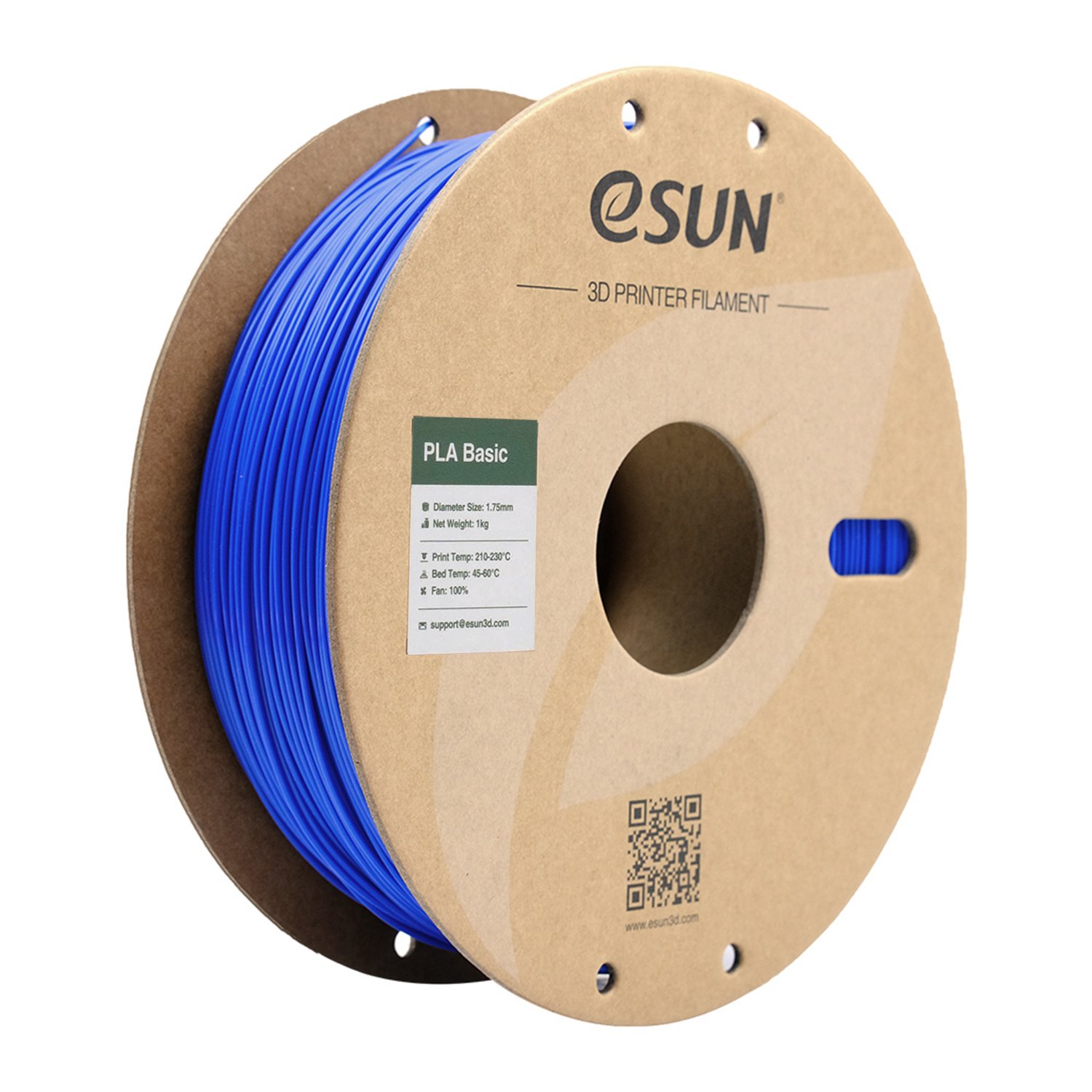 eSUN PLA-Basic filament 1,75 mm 1 kg – plavi