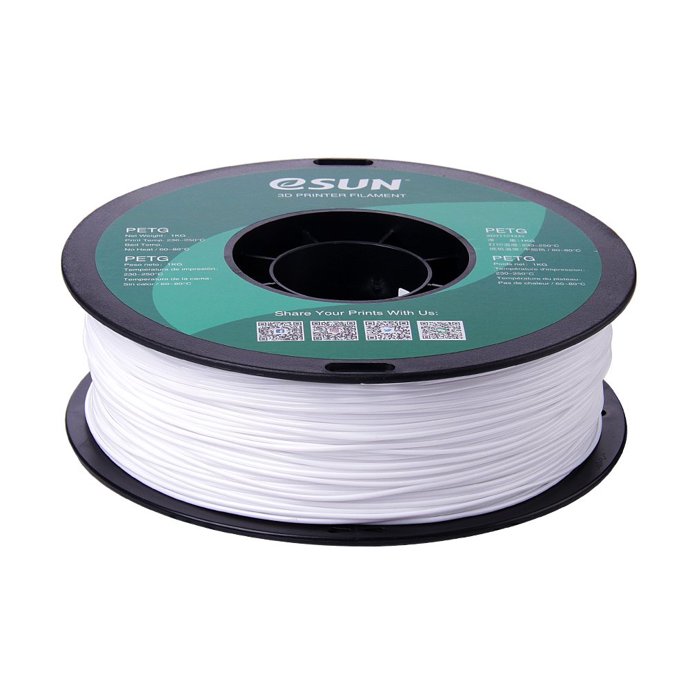 eSUN PETG filament 1,75 mm 1 kg – bijeli - Image 3
